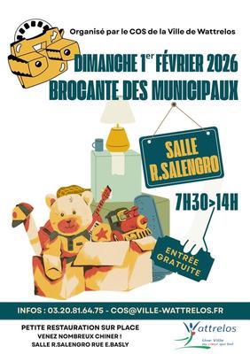 Brocante des municipaux