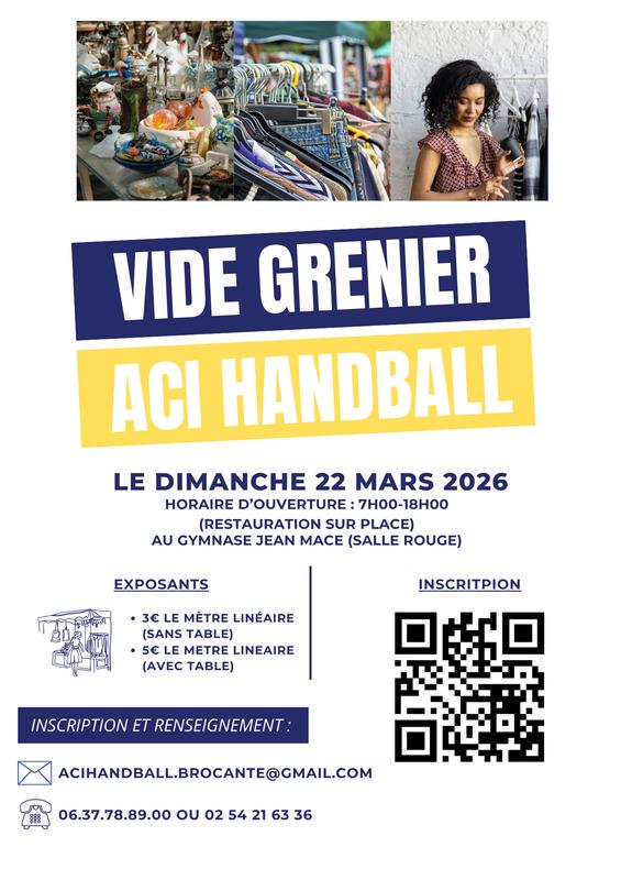 Vide grenier de l'aci handball