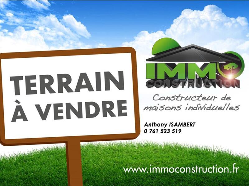 Terrain constructible - 1 600 m²