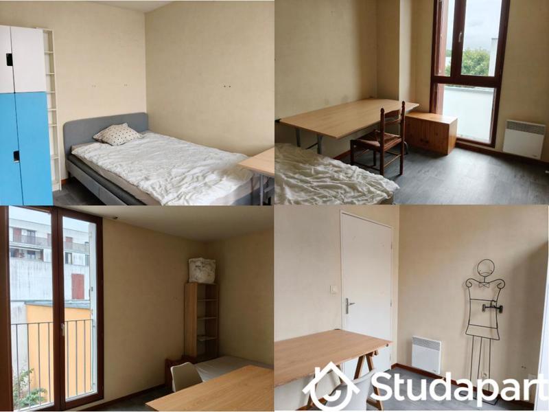 Chambre - 10 m² - 1 pièce