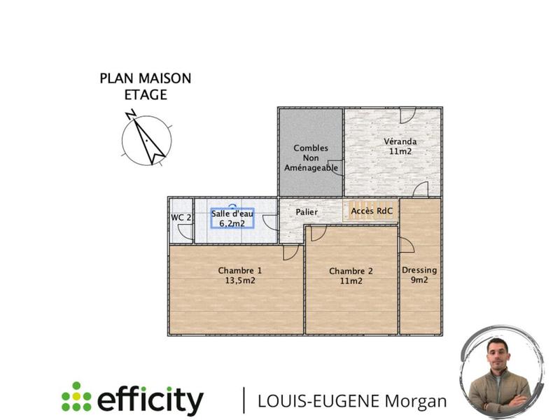 Maison ancienne - 100 m² - 5 pièces