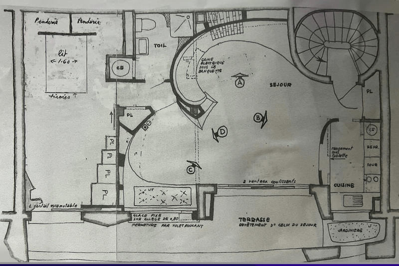 Appartement - 60 m² - 2 pièces