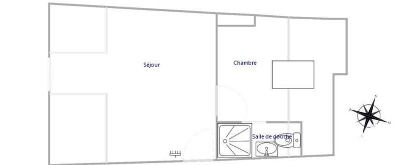 Appartement - 28 m² - 2 pièces