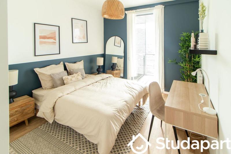 Chambre - 10 m² - 1 pièce