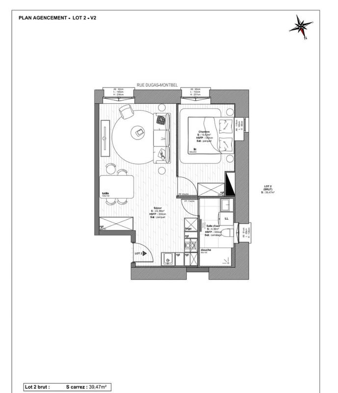 Appartement - 25 m² - 1 pièce