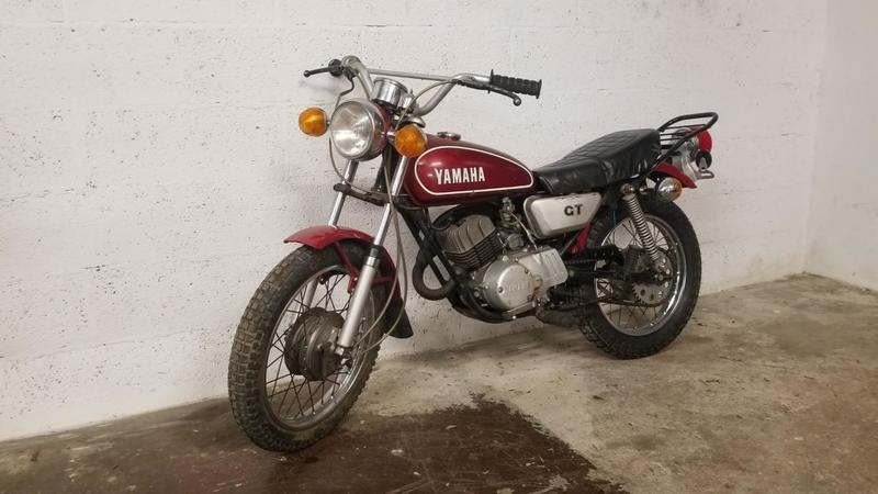 Yamaha Gt 80 mini moto yamaha 0080 Minimoto Rouge