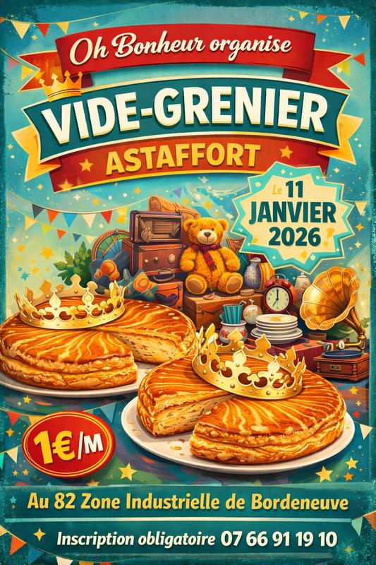 Vide grenier - brocante