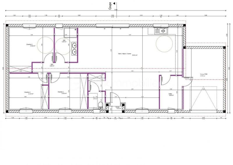 Maison - 115 m² - 4 pièces