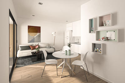 Appartement - 62 m² - 3 pièces