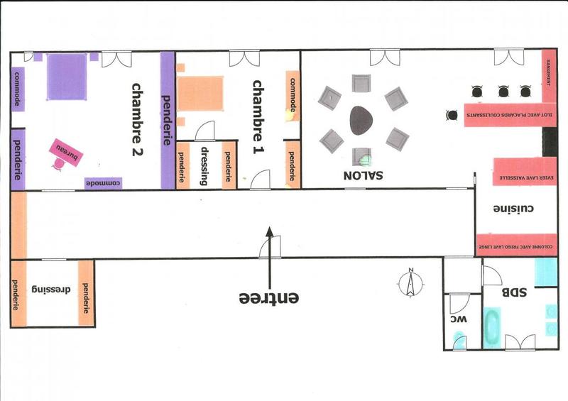 Appartement - 107 m² - 3 pièces