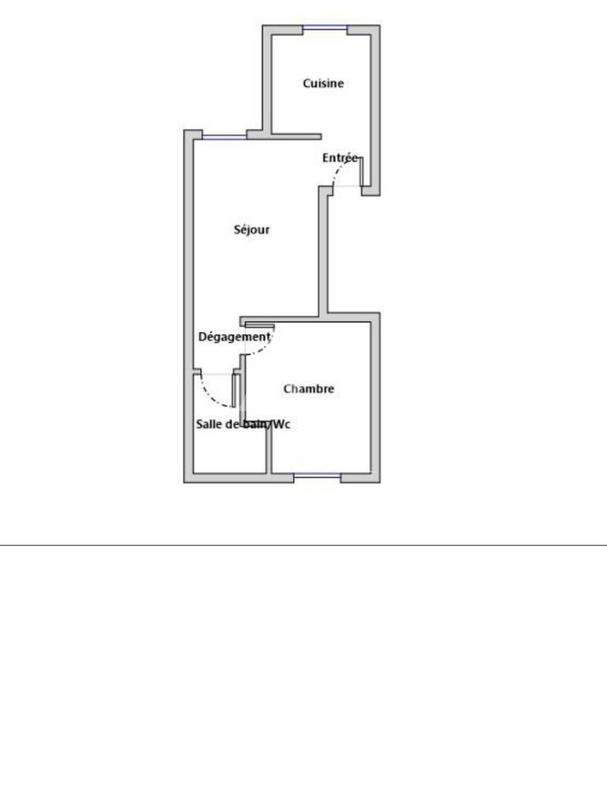 Appartement - 29 m² - 2 pièces