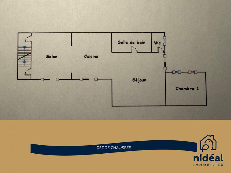 Maison - 104 m² - 6 pièces