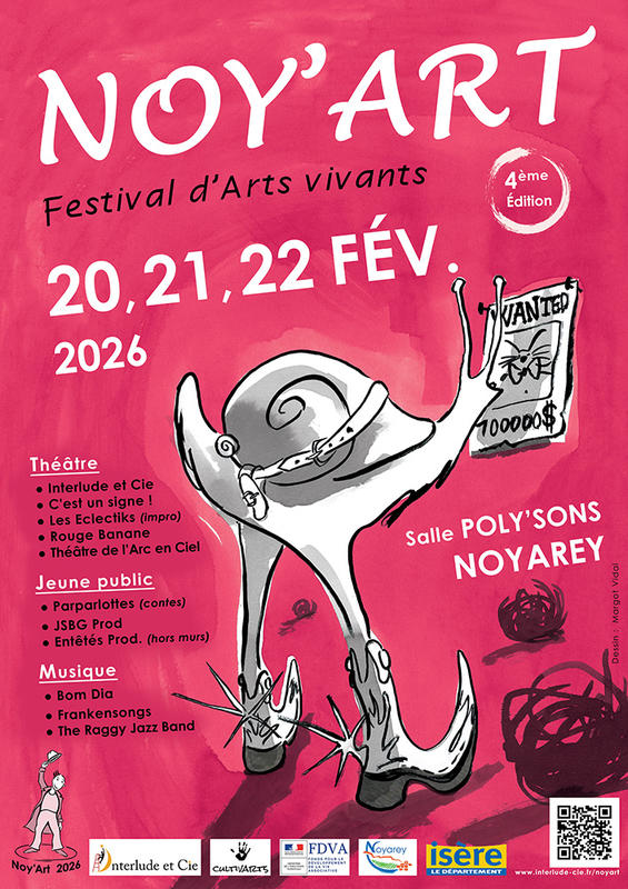 Noy’Art Festival 2026 Festival d’Arts Vivants de Noyarey 4ème édition