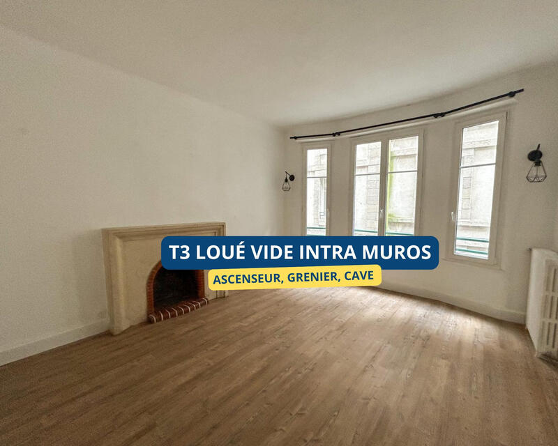 Appartement - 57 m² - 3 pièces