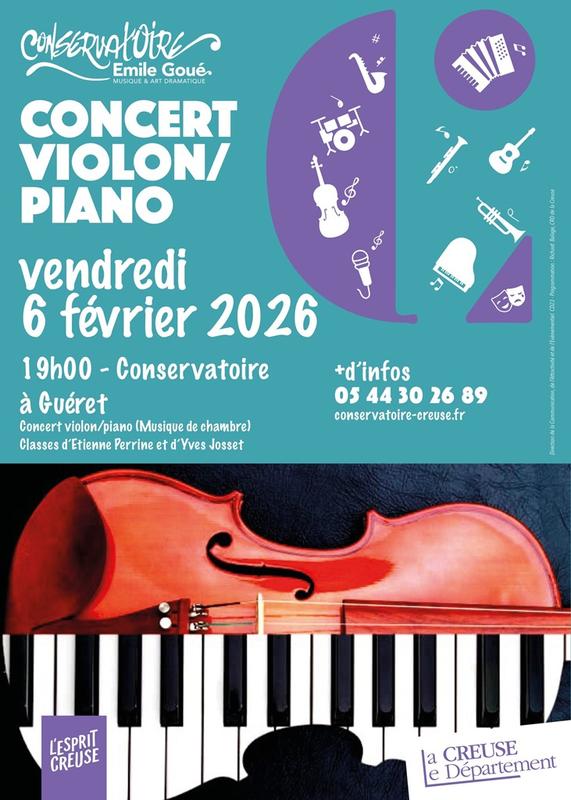 Concert violon/piano