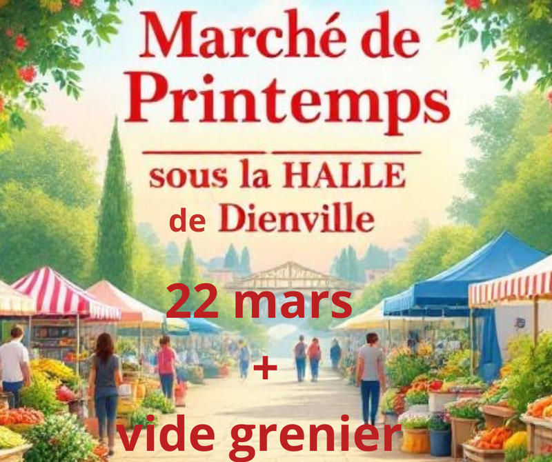 Marché de printemps &amp; vide-greniers