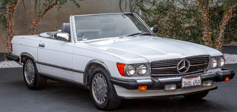 Mercedes Sl 560 560sl Capote et Hard Top