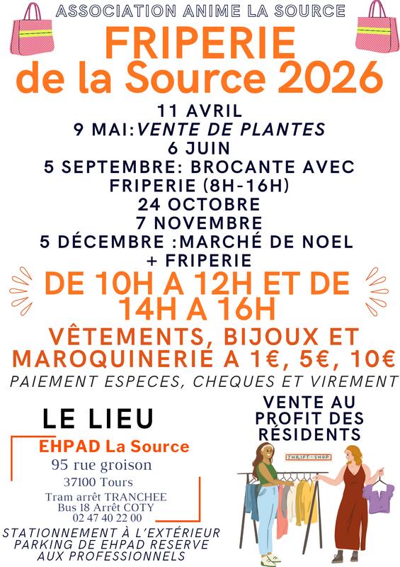 Friperie de la source