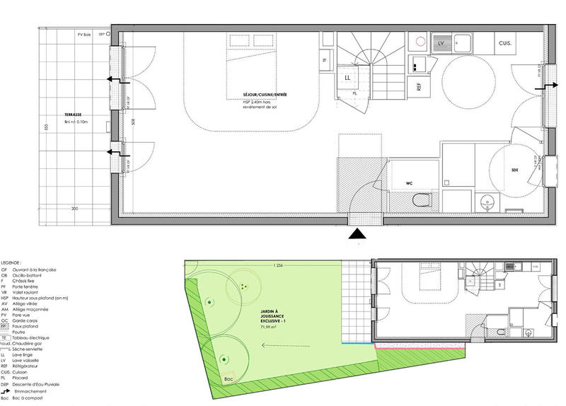 Appartement - 107 m² - 5 pièces