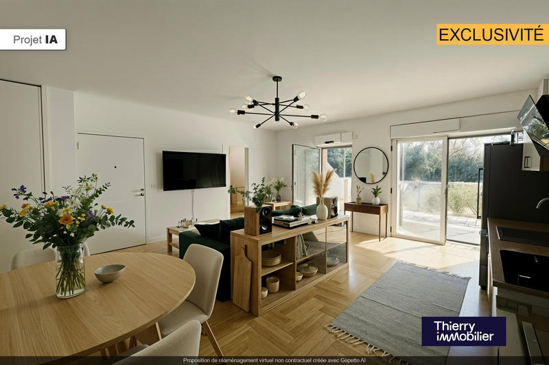 Appartement - 62 m² - 3 pièces