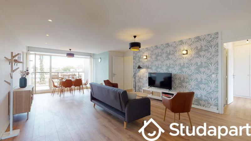 Chambre - 12 m² - 1 pièce