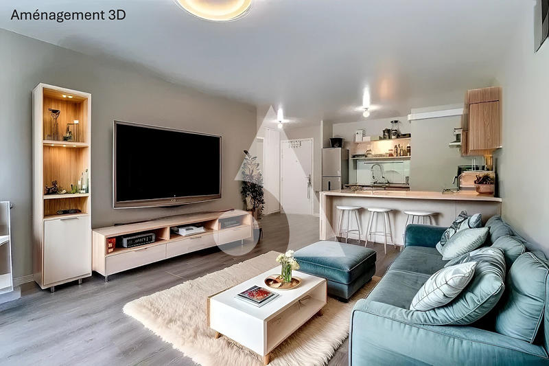 Appartement - 57 m² - 3 pièces