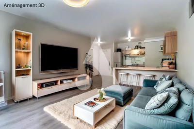 Appartement - 57 m² - 3 pièces