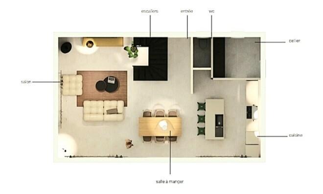 Maison - 107 m² - 4 pièces