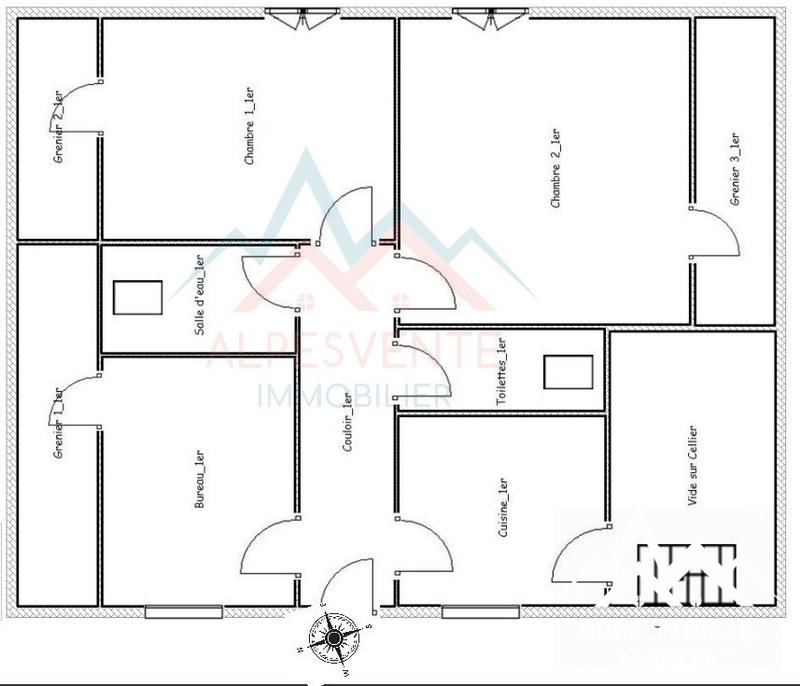 Maison - 117 m² - 7 pièces