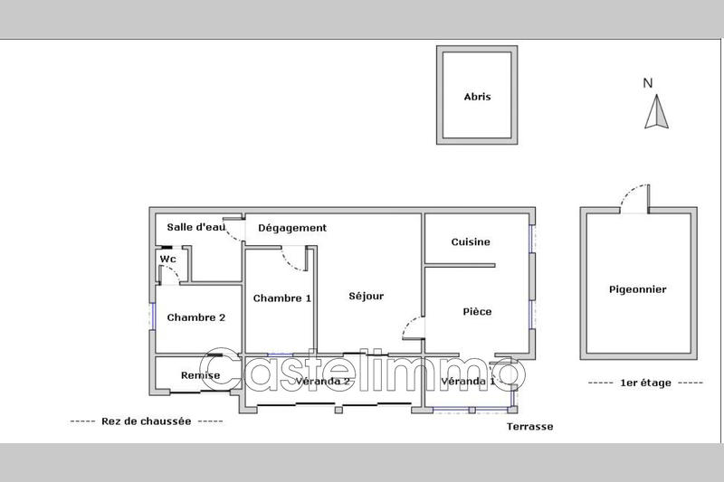 Maison - 90 m² - 4 pièces