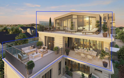 Appartement - 100 m² - 4 pièces