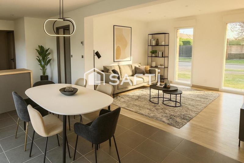 Maison - 95 m² - 4 pièces