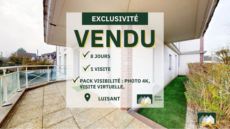 Appartement - 47 m² - 2 pièces