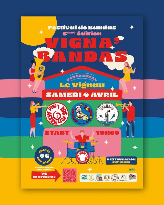 Vigna'bandas 3ème édition du Festival des Bandas