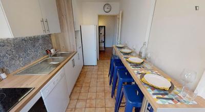 Chambre - 22 m² - 3 pièces