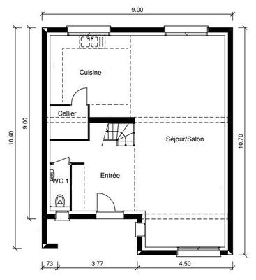 Maison - 140 m² - 5 pièces