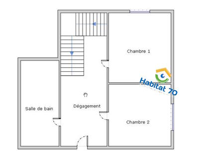 Appartement - 69 m² - 3 pièces