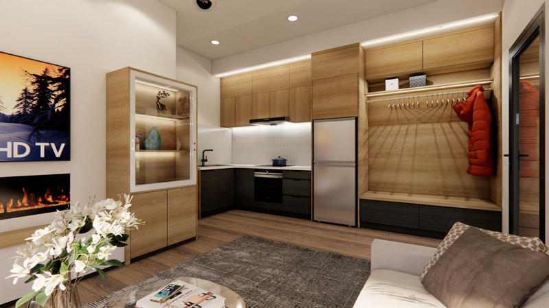 Maison - 40 m² - 2 pièces