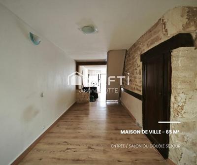 Maison de ville - 65 m² - 2 pièces