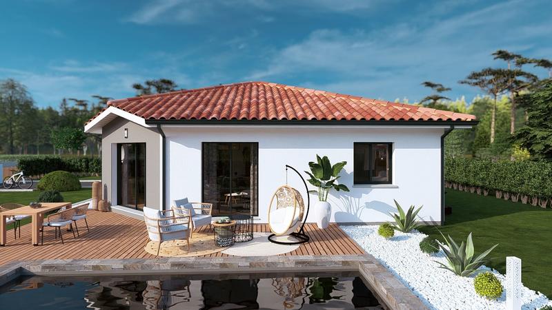 Maison - 92 m² - 4 pièces