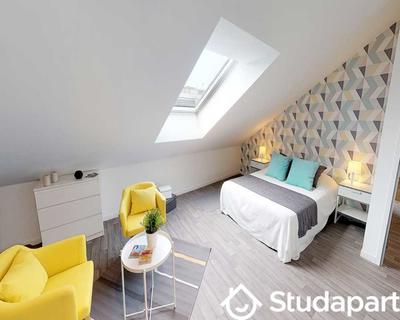 Chambre - 45 m² - 1 pièce