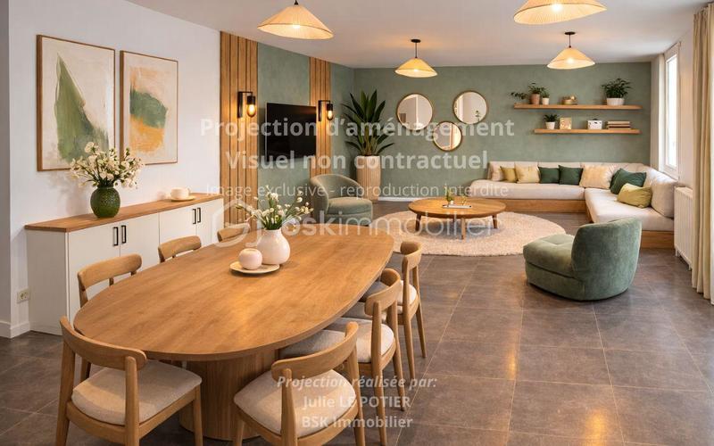 Maison - 180 m² - 7 pièces