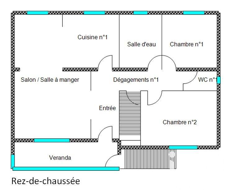 Maison - 130 m² - 5 pièces