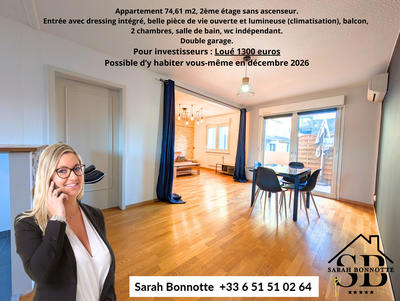 Appartement - 75 m² - 4 pièces