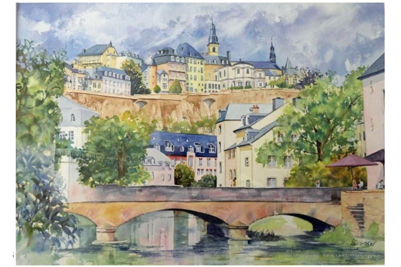 Exposition d'aquarelles - Christine Weissenberger