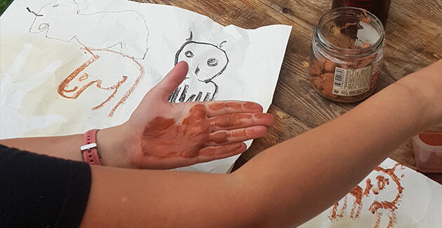 Atelier Street art (oiseaux nature)