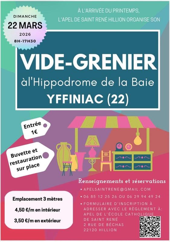 Vide grenier hippodrome Yffiniac