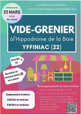 Vide grenier hippodrome Yffiniac