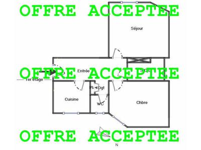 Appartement - 39 m² - 2 pièces