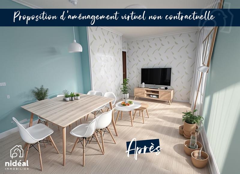 Appartement - 61 m² - 4 pièces